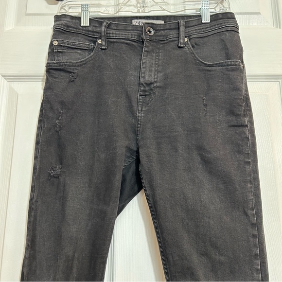 Zara Slim Fit Black Jeans - Picture 10 of 12
